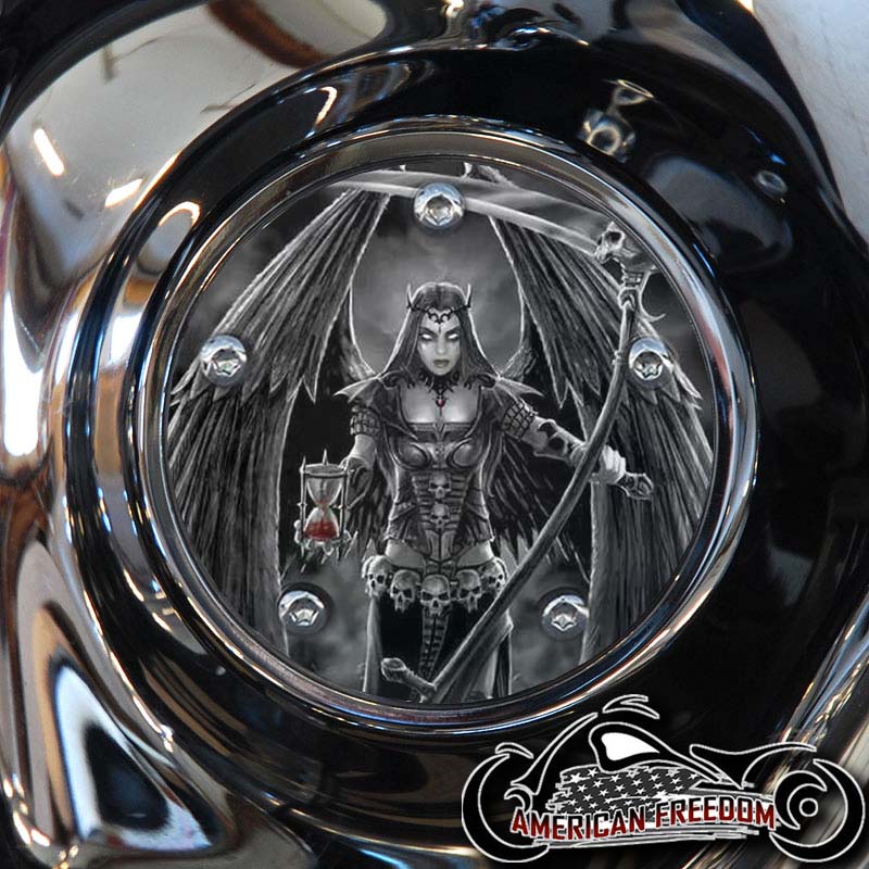 Custom Timing Cover - Dark Angel with Time Glass